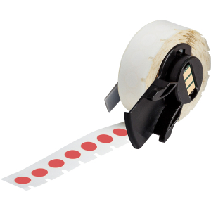 M6-82-499-RD | Mat Rood Nylonweefsel met afmeting: 9,53 mm (Dia)