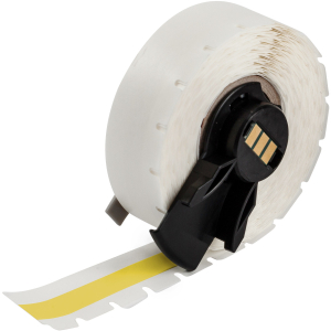 M6C-375-439-YL | Glanzend Geel Vinyl met afmeting: 9,53 mm (B) x 15,24 m (L)