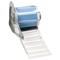 M7-125-175-7641 | Mat Wit Hittekrimpende polyolefin krimpkous met afmeting: 44,45 mm (B) x 5,97 mm (H)