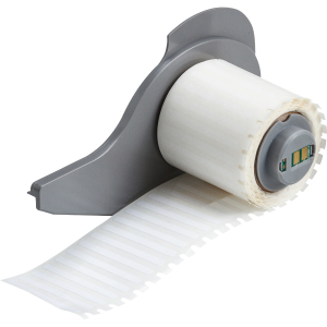 M7-27-423 | Glanzend Wit Polyester met afmeting: 38,10 mm (B) x 3,18 mm (H)