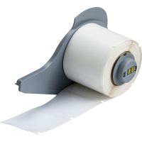 M7-32-423 | Glanzend Wit Polyester met afmeting: 38,10 mm (B) x 38,10 mm (H)