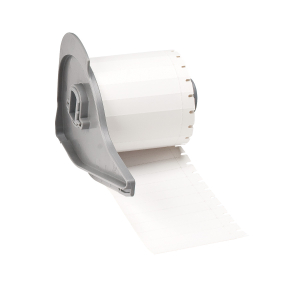 M7-40-412 | Mat Wit Polypropyleen met afmeting: 49,23 mm (B) x 9,53 mm (H)