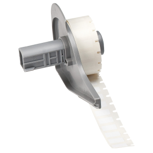 M7-6-423 | Glanzend Wit Polyester met afmeting: 12,70 mm (B) x 6,99 mm (H)