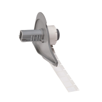 M7-7-423 | Glanzend Wit Polyester met afmeting: 12,70 mm (B) x 12,70 mm (H)