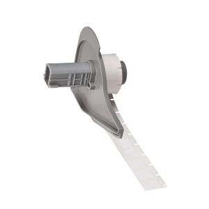 M7-7-498 | Halfglanzend Wit Vinylweefsel met afmeting: 12,70 mm (B) x 12,70 mm (H)