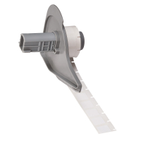 M7-7-499 | Mat Wit Nylonweefsel met afmeting: 12,70 mm (B) x 12,70 mm (H)