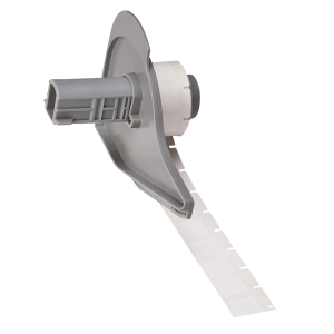 M7-7-499 | Mat Wit Nylonweefsel met afmeting: 12,70 mm (B) x 12,70 mm (H)