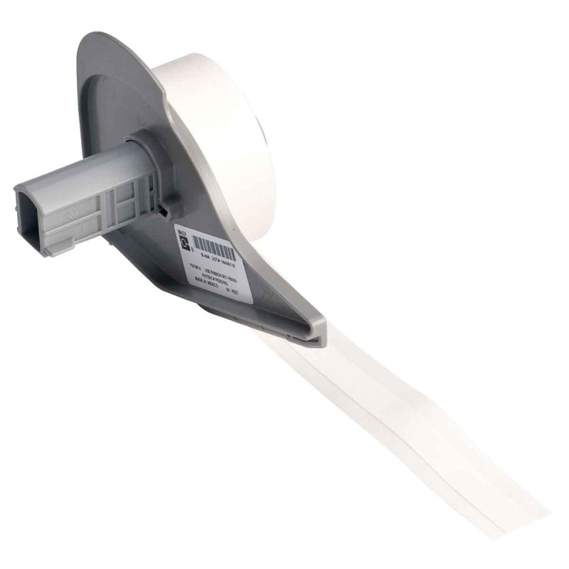 M7C-375-498 | Halfglanzend Wit Vinylweefsel met afmeting: 9,53 mm (B) x 9,14 m (L)