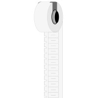 M6-15x4.2-7597-WT | Mat Wit Polyethyleen met afmeting: 15,00 mm (B) x 4,20 mm (H)