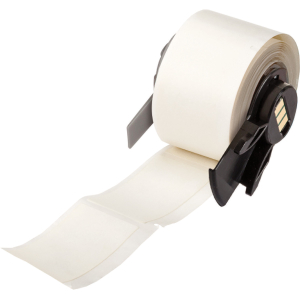 M6-20-424 | Mat Wit Papier met afmeting: 25,40 mm (B) x 50,80 mm (H)