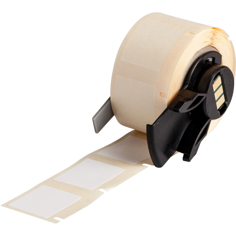 M6-80-424 | Mat Wit Papier met afmeting: 19,05 mm (B) x 22,86 mm (H)