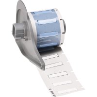 M7-125-1-7641 | Mat Wit Hittekrimpende polyolefin krimpkous met afmeting: 25,40 mm (B) x 5,97 mm (H)
