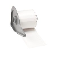 M7-40-412 | Mat Wit Polypropyleen met afmeting: 49,23 mm (B) x 9,53 mm (H)