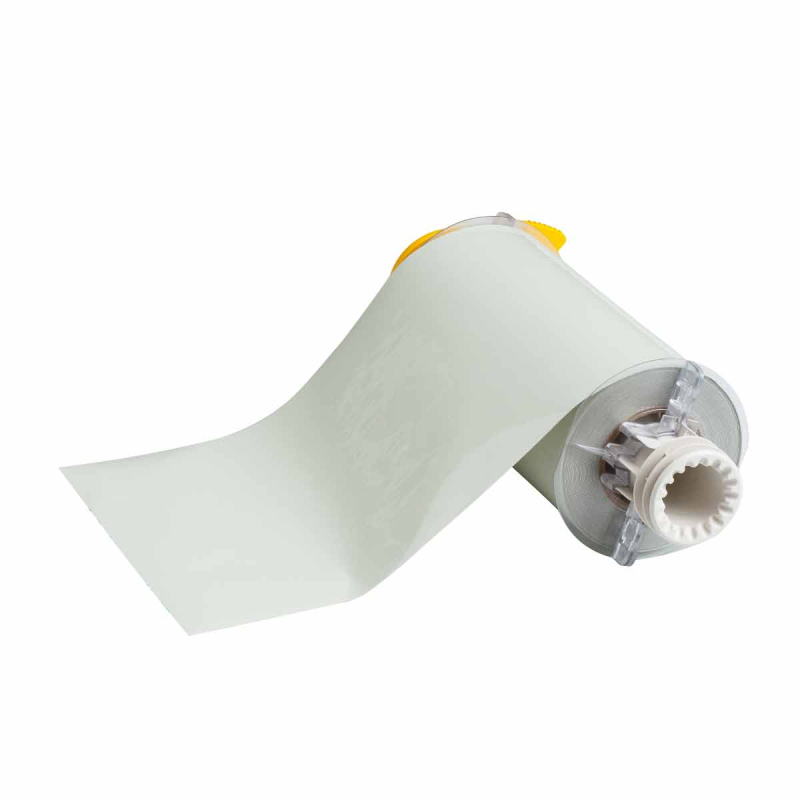 B85-178x10M-526-GN | Glanzend Fotoluminescent groen Fosforescerend polyester met afmeting: 177,80 mm (B) x 10,06 m (L)