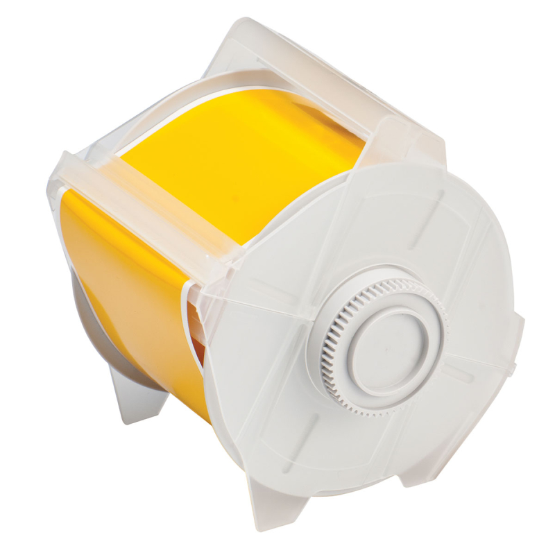 GM Tape B-7569 Yellow 76mm x 30m | Glanzend Geel Vinyl met afmeting: 76,20 mm (B) x 30,48 m (L)