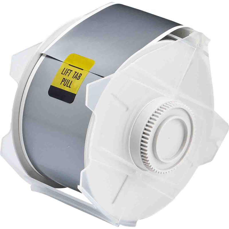 GLOBALMARK VINYL B595 GREY 57MM | Glanzend Grijs Vinyl met afmeting: 57,15 mm (B) x 30,48 m (L)