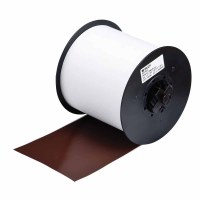 MINIMARK B-595  100 mm BROWN | Glanzend Bruin Vinyl met afmeting: 101,60 mm (B) x 30,48 m (L)