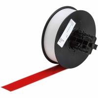 TAPE CART MMK  29 MM RED B7569 35M | Glanzend Rood Vinyl met afmeting: 28,58 mm (B) x 33,53 m (L)