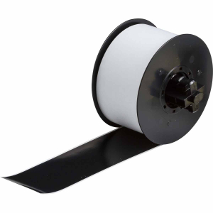 MINIMARK B-595  57 mm BLACK | Glanzend Zwart Vinyl met afmeting: 57,15 mm (B) x 30,48 m (L)