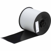 TAPE CART MMK 100 MM BLACK B7569 35M | Glanzend Zwart Vinyl met afmeting: 101,60 mm (B) x 33,53 m (L)