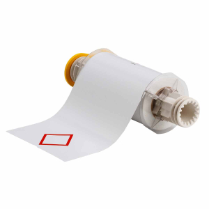 B85-155x210-7569-CLP1 | Glanzend Rood op Wit Vinyl met afmeting: 209,98 mm (B) x 155,02 mm (H)