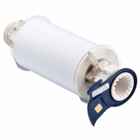 B85-150x15M-595-WT | Glanzend Wit Vinyl met afmeting: 152,40 mm (B) x 15,24 m (L)