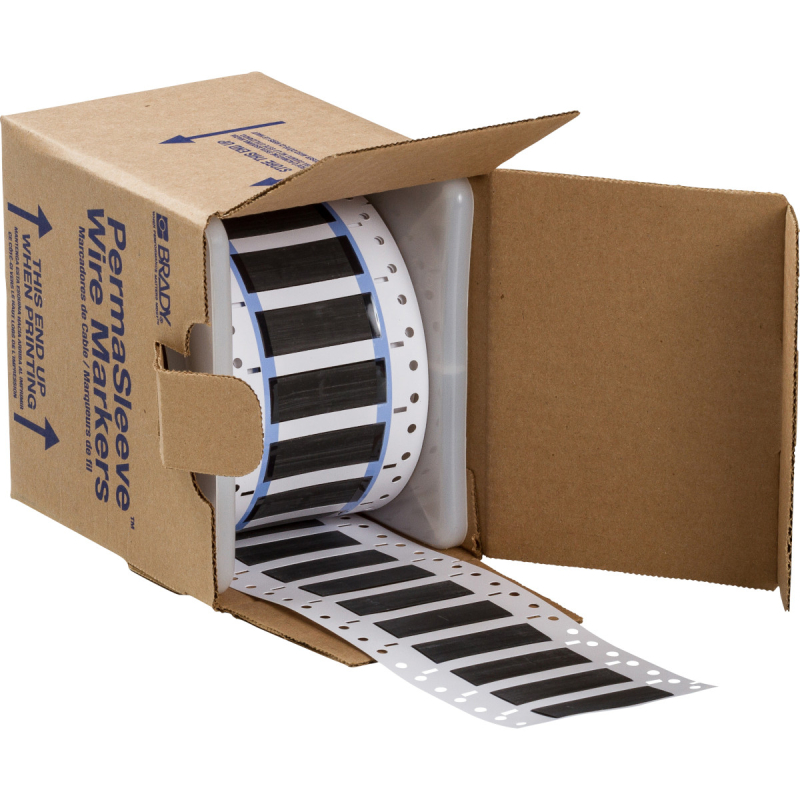 3PS-375-2-BK-S | Mat Zwart Hittekrimpende polyolefin krimpkous met afmeting: 50,80 mm (B) x 16,38 mm (H)