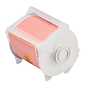 Globalmark tapes - B-569 100 mm Pink | Glanzend Roze Polyester met afmeting: 101,60 mm (B) x 30,48 m (L)