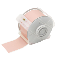 Globalmark tapes - B-569 57 mm Pink | Glanzend Roze Polyester met afmeting: 57,15 mm (B) x 30,48 m (L)