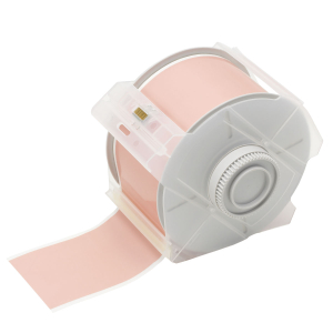 Globalmark tapes - B-569 57 mm Pink | Glanzend Roze Polyester met afmeting: 57,15 mm (B) x 30,48 m (L)