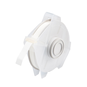 Globalmark tapes - B-569 13 mm  Clear | Glanzend Transparant Polyester met afmeting: 12,70 mm (B) x 30,48 m (L)