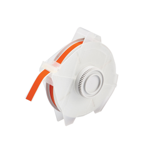 Globalmark tapes - B-569 13 mm  Orange | Glanzend Oranje Polyester met afmeting: 12,70 mm (B) x 30,48 m (L)