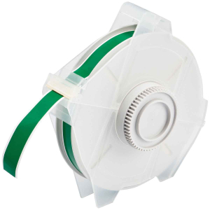 Globalmark tapes - B-569 13 mm  Green | Glanzend Groen Polyester met afmeting: 12,70 mm (B) x 30,48 m (L)