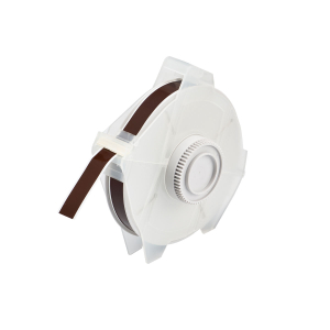 Globalmark tapes - B-569 13 mm  Brown | Glanzend Bruin Polyester met afmeting: 12,70 mm (B) x 30,48 m (L)