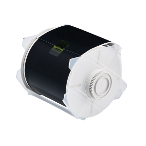 Globalmark tapes - B-569 100 mm  Black | Glanzend Zwart Polyester met afmeting: 101,60 mm (B) x 30,48 m (L)
