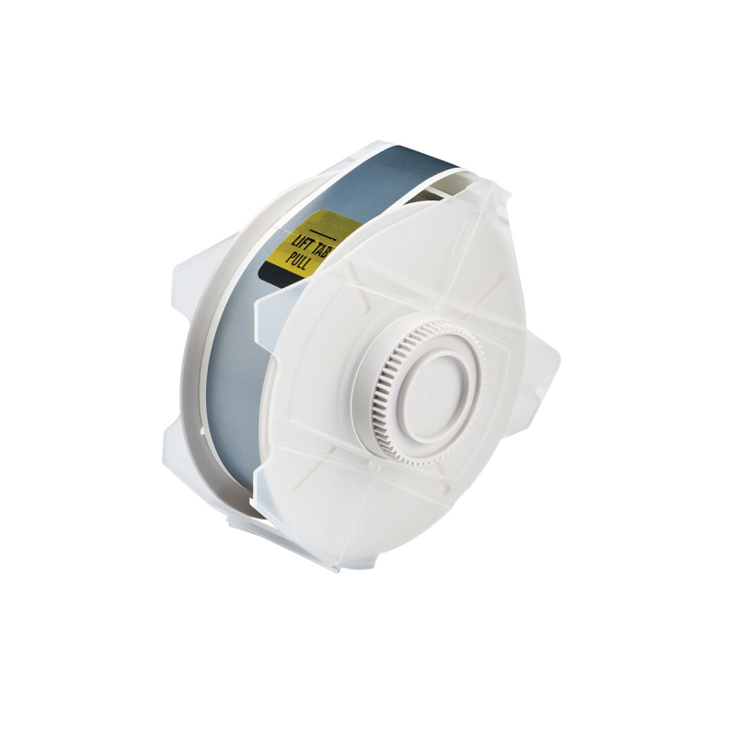 Globalmark tapes - B-569 29 mm  Grey | Glanzend Grijs Polyester met afmeting: 28,58 mm (B) x 30,48 m (L)
