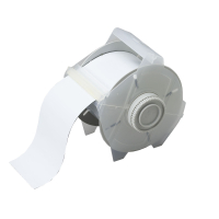 Globalmark tapes - 64 mm White Magnetic Tape | Mat Wit Magnetisch polyester met afmeting: 63,50 mm (B) x 7,62 m (L)