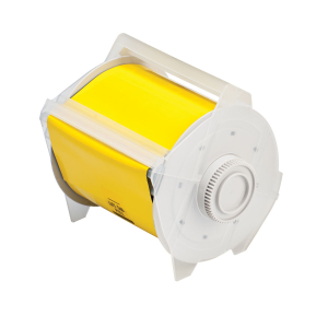 Globalmark tapes - 108 mm yellow Magnetic Tape | Mat Geel Magnetisch polyester met afmeting: 101,60 mm (B) x 7,62 m (L)