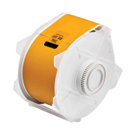 Globalmark tapes B-569 Ochre 57 mm | 0 Oker Polyester met afmeting: 57,00 mm (B) x 30,00 m (L)