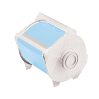 Globalmark tapes B-569 Sky Blue100mm | Glanzend Hemelsblauw Polyester met afmeting: 100,00 mm (B) x 30,00 m (L)