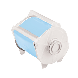 Globalmark tapes B-569 Sky Blue100mm | Glanzend Hemelsblauw Polyester met afmeting: 100,00 mm (B) x 30,00 m (L)