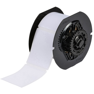 B30-241-595-BLNKWT | Glanzend Wit Vinyl met afmeting: 76,20 mm (B) x 57,15 mm (H)