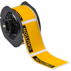 B30-241-595-OSHACA | Glanzend Zwart op geel Vinyl met afmeting: 76,20 mm (B) x 57,15 mm (H)