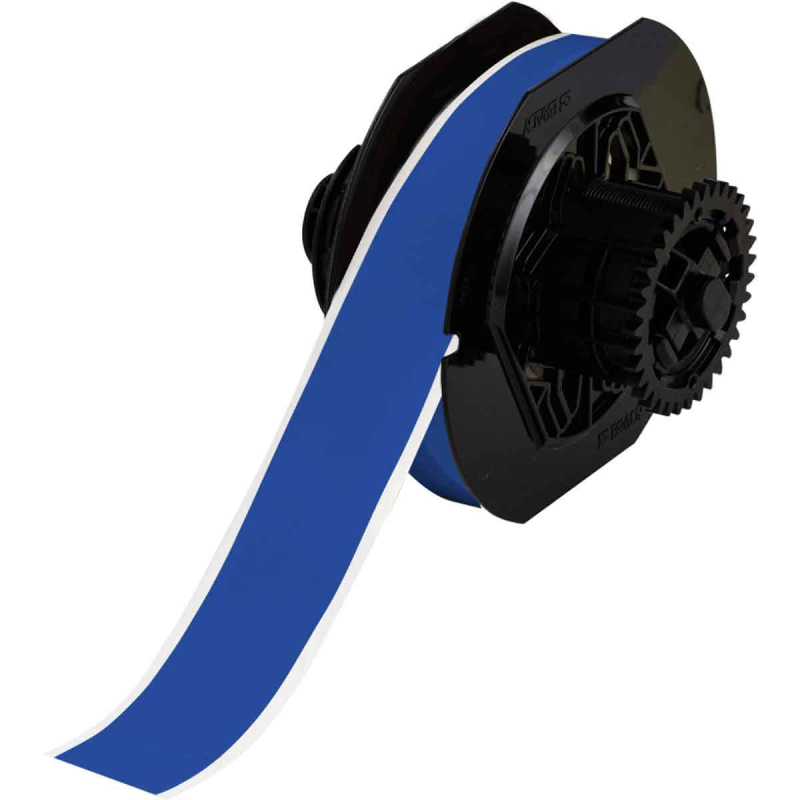 B30C-1125-595-BL | Glanzend Blauw Vinyl met afmeting: 28,58 mm (B) x 30,48 m (L)