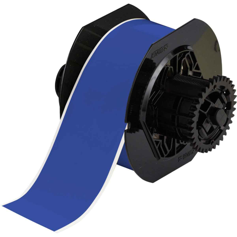 B30C-2250-595-BL | Glanzend Blauw Vinyl met afmeting: 57,15 mm (B) x 30,48 m (L)