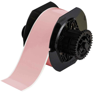 B30C-2250-569-PK | Glanzend Roze Polyester met afmeting: 57,15 mm (B) x 30,48 m (L)