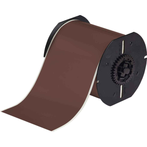 B30C-4000-595-BR | Glanzend Bruin Vinyl met afmeting: 101,60 mm (B) x 30,48 m (L)