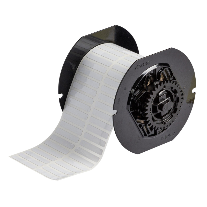 B33-4-717 | Glanzend Wit Polyimide met afmeting: 38,10 mm (B) x 6,35 mm (H)