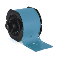 B33-75x10-7643-BL | Mat Blauw Thermoplastisch polyether polyurethaan met afmeting: 75,00 mm (B) x 10,00 mm (H)