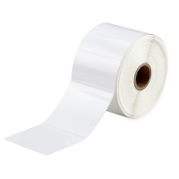 BPT-240-405 | Glanzend Wit Papier met afmeting: 101,60 mm (B) x 101,60 mm (H)